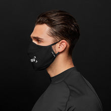 Load image into Gallery viewer, 0378. Polygiene® Form-Fitting Face Mask (Pack of 2) - Black/White