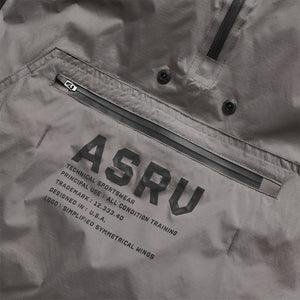 0212. Ripstop 2-in-1 Packable Windbreaker - Metallic Grey