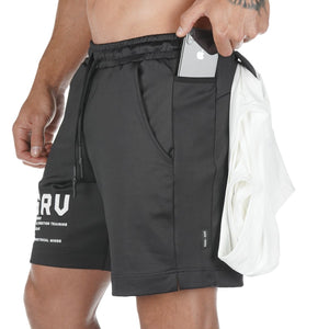 0225. SilverPlus® Utility Field Short - Black