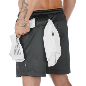 0225. SilverPlus® Utility Field Short - Black