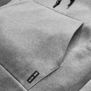 0173. RainPlus™ Essential Fleece Hoodie - Heather Grey