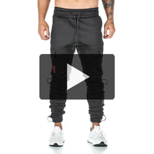 Load image into Gallery viewer, 0219. Coolever™ Double Cinch Cargo Jogger - Black
