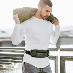 0187. Urban Training Belt Pack - Olive